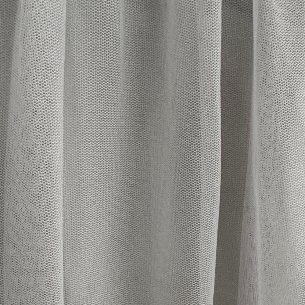 Elegant Gray Women's Tulle Skirt - Picture 2 of 7